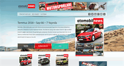 Desktop Screenshot of otomobilnews.com